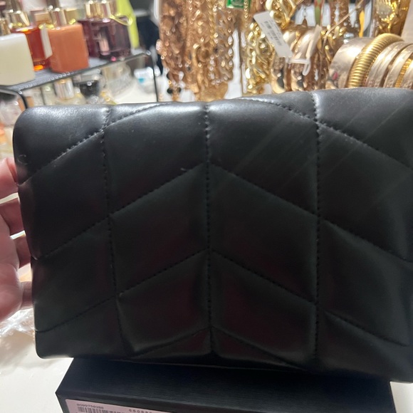 Saint Laurent Black LouLou Mini Puffer Pouch Clutch - Brand New!🖤 - Picture 8 of 12